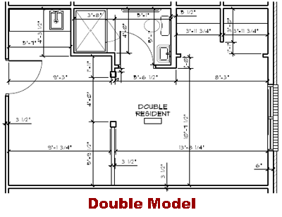 Double Room Blueprint